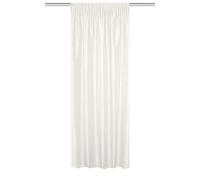 HOMEbasics 085960-0910 245 x 135 cm, poliéster, Color Blanco