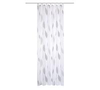 HOMEbasics 49462 Paolo - Cortina con Trabillas (Piedra, 145 x 140 cm)