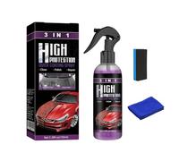 Homebbc 3 in 1 High Protection Quick Car Coating Spray,Nano Car Scratch Repair Spray,Quick Coat Car Wax Polish Spray for Cars,Waterless Wash,Long-Lasting Protection (1Pcs)