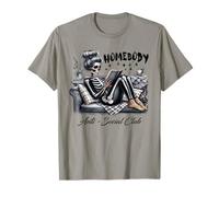 Homebody Anti-Social Club Est 2025 Gracioso Antisocial Camiseta