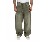 Homeboy Unisex x-tra Monster Dye Denim Pantalones Washed Green 30 L32