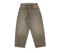 Homeboy X-tra Monster Dye Denim Pantalones, Unisex Caqui, 24 L30