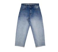 Homeboy X-tra Monster Fading Denim Pantalones, Unisex Vintage Blue, 24 L30
