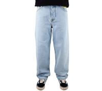 Homeboy X-Tra Pantalones Baggy Unisex Denim 90s Tapered Hip-Hop Azul NUEVO
