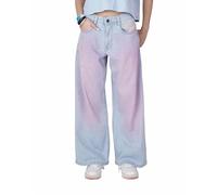 Homeboy x-tra Usagi Denim Pantalones para Mujer Summer Blue/Pink 26 L30