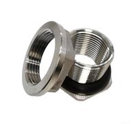 Homebrew - Junta de acero inoxidable 304 sin soldadura para tanque de fermentación para sistema - fácil de limpiar, 2 pulgadas, 3/4 pulgadas (3/4)