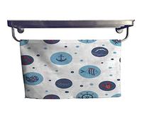 homecoco Papel Pintado Sports Ttowel, Toalla de Fondo Abstracta para Bodas, 8 Pulgadas de Ancho x 23,5 Pulgadas de Largo