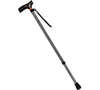 Homecraft - Bastón (longitud regulable, 83,2-94 cm), color negro