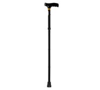 Homecraft - Bastón plegable (longitud regulable, 58,42-83,2 cm), diseño de madera de nogal