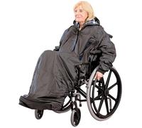 Homecraft Chubasquero con mangas para silla de ruedas