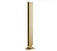 HOMEd s - Abrazadera de poste de barandilla para barandilla de piscina, clips de soporte de valla de piscina, sistema de panel empotrado para barandillas de pasillo y barandillas, diseño de poste de