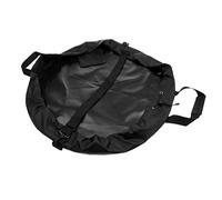 HomeDecTime Durable Impermeable Cambiador de Traje de Neopreno/Arena Sin Barro Bolsa Seca con Asas + Correa para El Hombro + Bolsillo para Surf en La Playa - Negro