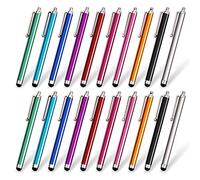 homEdge Lápiz Stylus Set de 20 Paquetes, Pantalla táctil capacitiva Universal para iPad, iPhone, Samsung, Kindle Resistente