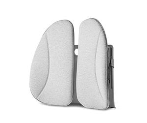 HoMedics Cojín de Respaldo Funda + Calor: mejore la Postura Mientras está Sentado con un Calor Suave y Gradual