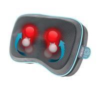 HoMedics Cojín Masaje Shiatsu Inalámbrico con Calor Recargable 15 Min Nuca