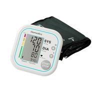 HoMedics Monitor de Presión Arterial Automático para el Brazo - Monitor Eléctrico de Ritmo Cardíaco para Uso en el Hogar con Pantalla Grande y Brazalete Ajustable, Detección de Latidos Irregulares