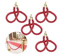 HOMEe Ferma- Rosse Commerciali con di Sostegno 1 5m Ganci a Scatto in Acciaio Inossidabile Sicurezza Controllo Folla per Hotel Eventi e Porti - Alta Qualità e Resistenza