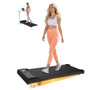 HomeFitnessCode Cinta de Correr con Inclinación - Caminadora para Casa Electrica Escritorio Cinta de Andar con Pendiente Walking Pad 8KM/H 130K Compacta Treadmill