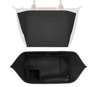 HomeGadget Organizador de Bolsos para Longchamp Talla M - Organizer Le Pliage para Bolsa Shopper de Mujer - Bag Interior in Negro