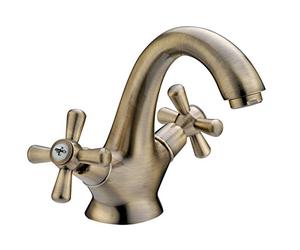 HOMEGARDEN Mezclador Grifo de Lavabo de latón Bronce Baño