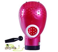 HOMEGOAL Soporte para secador de pelo, cabeza de maniquí, secado rápido y fácil, para peluca de encaje (rosa)