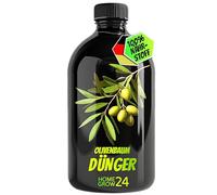 HOMEGROW24 Abono para olivos, 500 ml, complejo de sustancias vitales 100% natural con microorganismos y carbón vegetal, para una cosecha abundante y plantas sanas