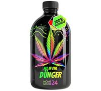 Homegrow24 Fertilizante para Canna n Interior y Exterior para Plantas de Canna n Fase de Crecimiento y Floración BIOlogical Organic Grow & Bloom Hemp Fertiliser I Starter Set