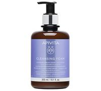 Apivita Espuma Limpiadora 3 en 1 Facial y Ojos con Oliva y Lavanda 300 ml