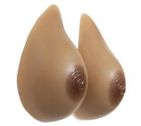 HomeJoySet Prótesis Mamarias De Silicona, 1 Par De Pechos Falsos - Prótesis De Mastectomía For Travestis Y Personas Transgénero(Brown_I Cup)