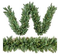 Homekaren - Guirnalda de Navidad (9 pies)