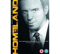 Homeland - Seasons 1 & 2 Complete (8 Dvd) [Edizione: Regno Unito] [Italia]