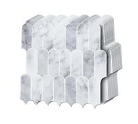 HomeLava Adhesivos para azulejos 3D, para cocina, baño, vinilo, para pared posterior de cocina, metro, 10 unidades de 30,5 x 30,5 cm