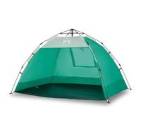 HOMELEN Beach Tent 2 personas Quick Release Waterproof Poliéster Shelter with Sand Pegs, Sea Green Portable Sun Shade for Beach Camping, Picnics and Outdoor Family Activities - Diseño compacto
