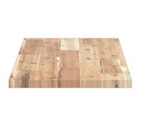 HOMELEN Estantes flotantes para la pared, estantes flotantes, 2 unidades, 100 x 30 x 2 cm, madera maciza de acacia, sin tratar, diseño moderno, espacio de almacenamiento, construcción estable para