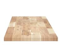 HOMELEN Estantes flotantes para la pared, estantes flotantes, 4 unidades, 140 x 30 x 2 cm, madera maciza de acacia, sin tratar, diseño moderno, espacio de almacenamiento, construcción estable para