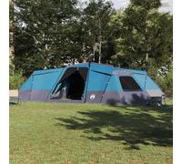 Homelen Family Tent with Roof Blue 12-16 Personas Large Waterproof Camping Shelter Taffeta Material Outdoor Shelter with E-Port and Hanging Hook for Family Camping Trips and Group Adventures in Nature