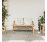 HOMELEN Mesa de café marrón 110 x 50 x 43 cm bambú para salón, zonas de entretenimiento y noches sociales - Material natural estable, mesas y mesas de café