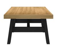 HOMELEN Mesa de centro NOAIN patas en forma de A 120x60x40 cm Madera maciza de pino para bebidas Revistas Decoración - Perfecto, Mesas y Mesas de Café