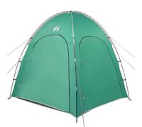 HOMELEN Piscina Tent Sea Green 366 x 305 x 231 cm, resistente al agua, resistente a los rayos UV, refugio de fibra de vidrio de poliéster con bolsa de transporte, protección solar portátil plegable