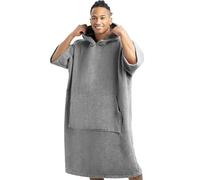 HOMELEVEL Poncho con capucha - Ponchos de algodón unisex con bolsillo para mujer y hombre adulto - Para surf playa natación - Talla S a XL