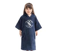 HOMELEVEL Poncho de baño para niños - Toalla de algodón con Capucha y Bolsillo para niña niño de 6 a 9 años - Piscina Surf Playa Camping Piscina
