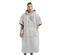 HOMELEVEL Poncho de toalla con capucha - Ponchos de algodón unisex con bolsillo para mujer y hombre adulto - Para surf playa natación - Talla S a XL