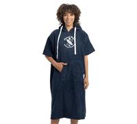 HOMELEVEL Poncho de toalla con capucha - Ponchos de algodón unisex con bolsillo para mujer y hombre adulto - Para surf playa natación - Talla S a XL