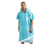 HOMELEVEL Poncho de toalla con capucha - Ponchos unisex con bolsillo para mujer y hombre adulto talla única- Para surf playa piscina - Diseño Hawaii
