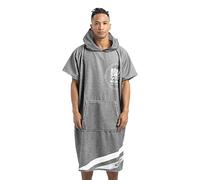HOMELEVEL Poncho de toalla con capucha - Ponchos unisex con bolsillo para mujer y hombre adulto talla única- Para surf playa piscina - Diseño Hawaii