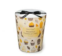 HomeLights Velas perfumadas para mujer y hombre, frascos de 6.7oz, aromaterapia, vela de una sola mecha, ideal para decoración y regalos de estilo rústico moderno, pastel de vainilla batida