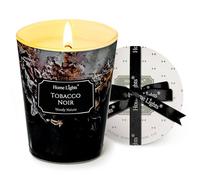 HomeLights Velas perfumadas para mujer y hombre, frascos de 6.7oz, aromaterapia, vela de una sola mecha, ideal para decoración y regalos de estilo industrial chic, tabaco negro