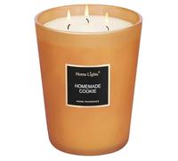 HomeLights - Velas perfumadas, tarro grande de 33 onzas, 3 mechas de algodón, sin humo, de larga duración, 130 horas, vela de aromaterapia regalo para mujeres y hombres, Galleta Casera