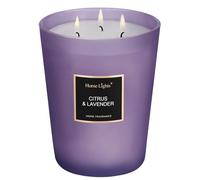 HomeLights - Velas perfumadas, tarro grande de 33 onzas, velas de soja natural, de larga duración de 130 horas, vela de aromaterapia regalo para mujeres y hombres, Cítricos Y Lavanda