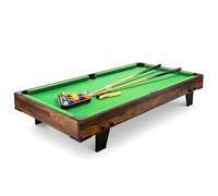 homelikesport Mini Mesa de Billar, 4 FT Mesa de Billar Divertida de, tapete de Fieltro Verde, Todos los Accesorios incluidos, Mesa de Billar para niños y Adultos